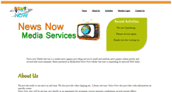 Desktop Screenshot of newsnowindia.com