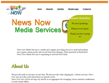 Tablet Screenshot of newsnowindia.com